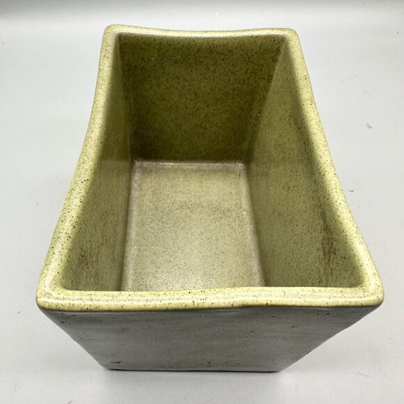 Haeger green vintage ceramic planter vase - Picture 6 of 8